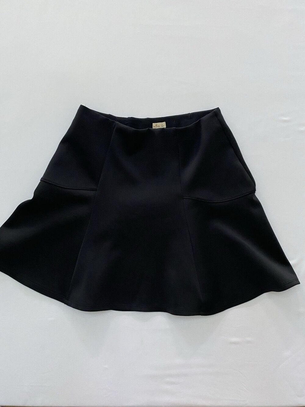 Hollister Black Fit & Flare Mini Skirt Women's Medium Athleisure